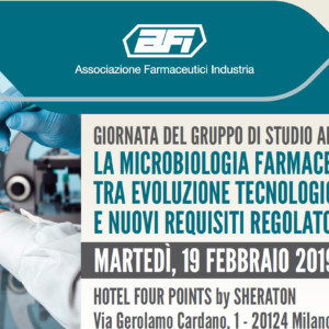 GIORNATA DEL GRUPPO DI STUDIO AFI "MICROBIOLOGIA"