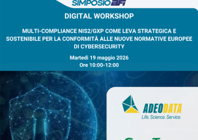 65° SIMPOSIO AFI – DIGITAL WORKSHOP ADEODATA – SERVITECNO