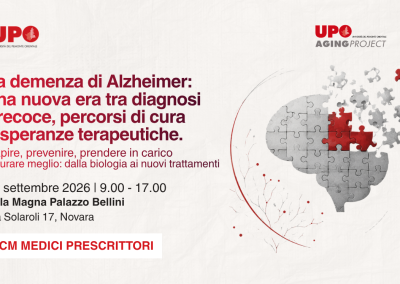 La demenza di Alzheimer: una nuova era tra diagnosi precoce, percorsi di cura e speranze terapeutiche – ECM PERSONALE MEDICO PRESCRITTORE