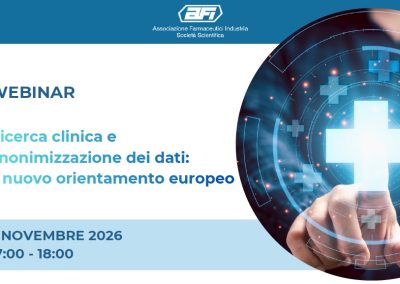 Ricerca clinica e anonimizzazione dei dati: il nuovo orientamento europeo